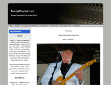 Tablet Screenshot of martywendell.com